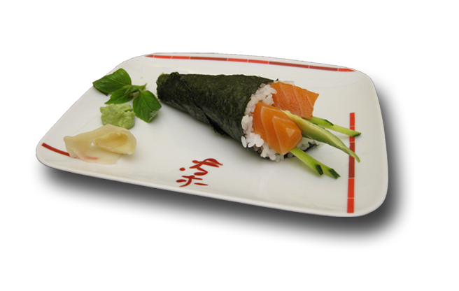 56. Sake Temaki